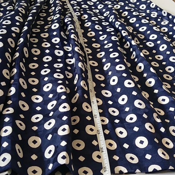 Blue pleated print - Picture 6 of 8